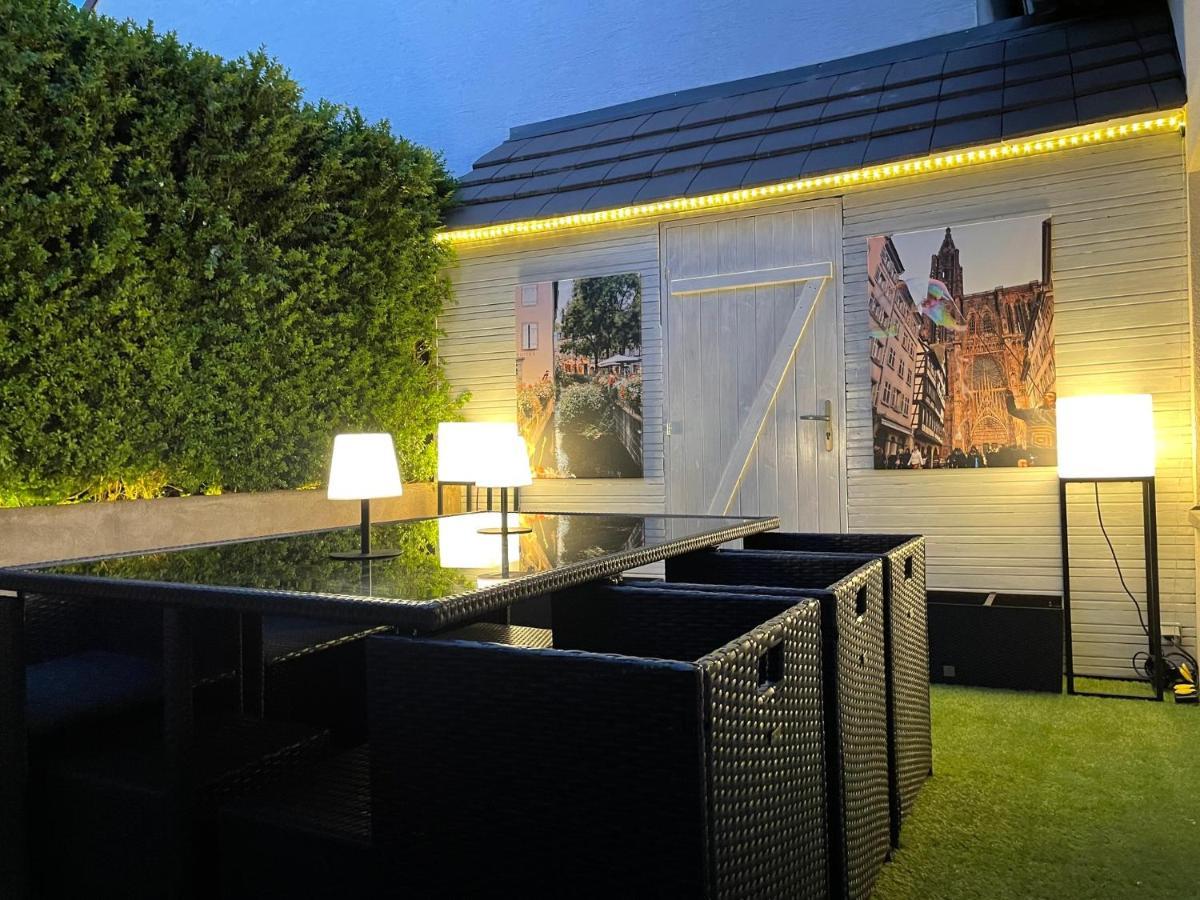 Villa Le 6B Hoenheim Esterno foto